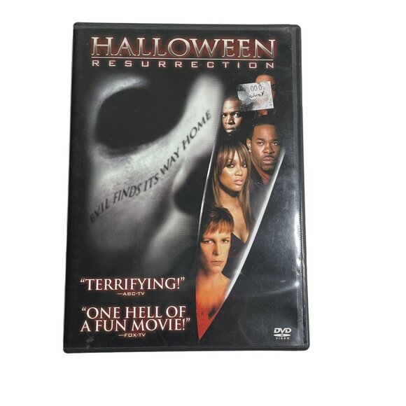 Halloween Resurrection Slasher Horror DVD 2002 R u Jamie Lee Curtis Busta Rhymes - Picture 1 of 2
